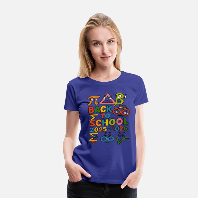 Colorful Back to School Math Graphic