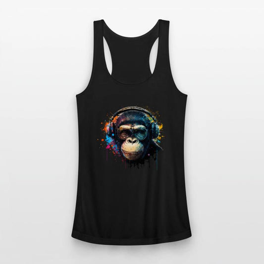 Colorful DJ Chimpanzee