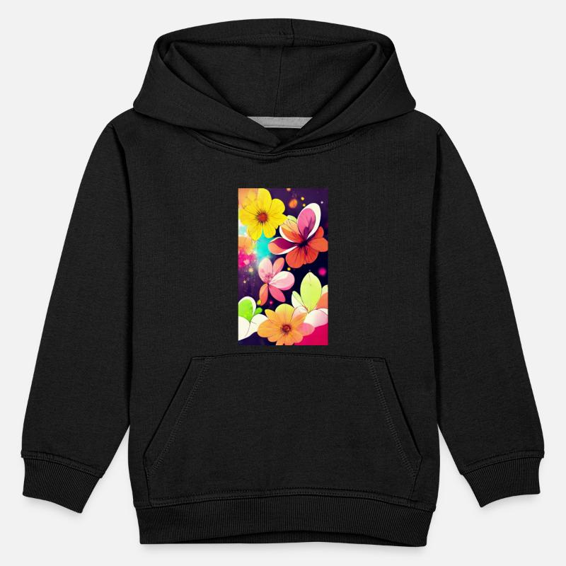 Colorful multicolored bright picture. Painted