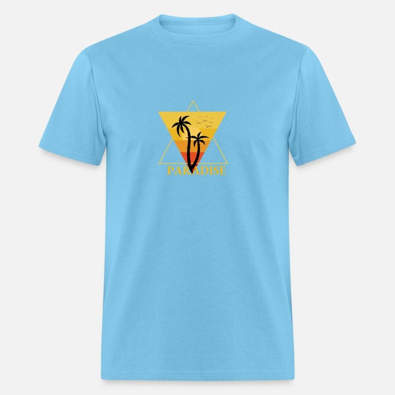 Colorful Summer Illustrated Tshirt Design