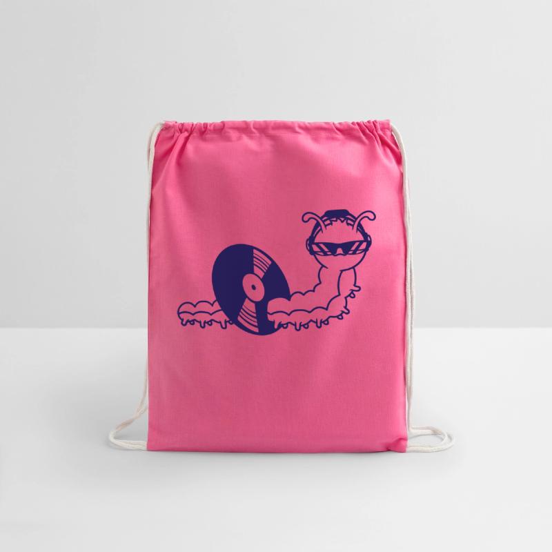 Cool DJ Caterpillar Eats Music Record Vinyl Plate