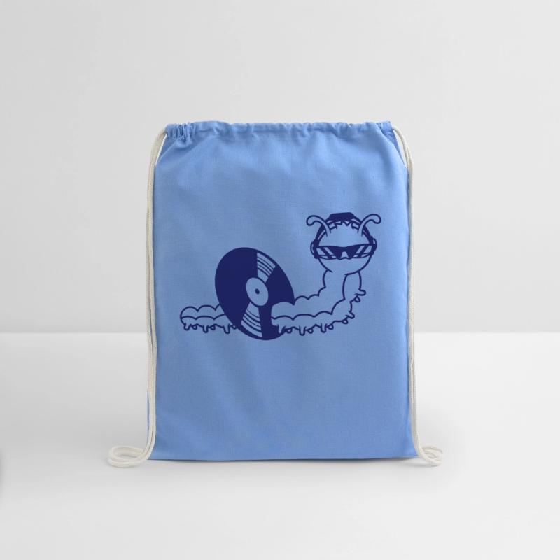 Cool DJ Caterpillar Eats Music Record Vinyl Plate