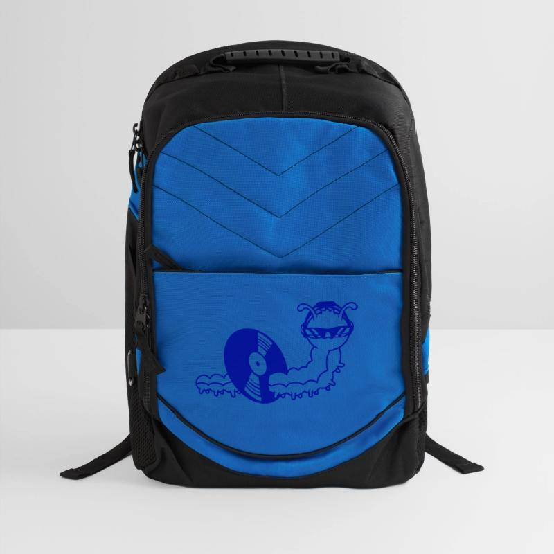 Cool DJ Caterpillar Eats Music Record Vinyl Plate