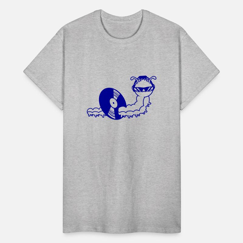 Cool DJ Caterpillar Eats Music Record Vinyl Plate