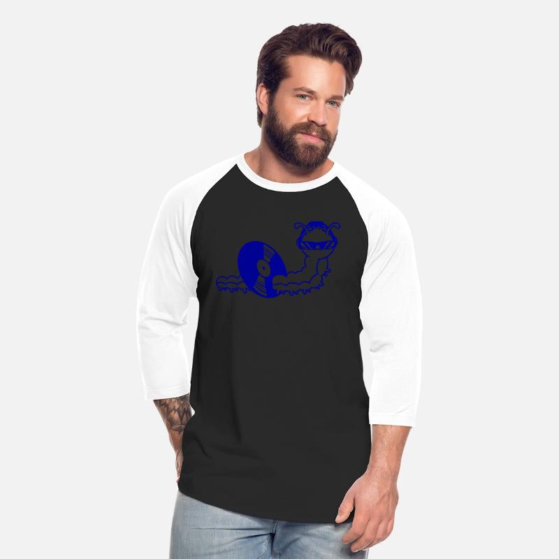 Cool DJ Caterpillar Eats Music Record Vinyl Plate