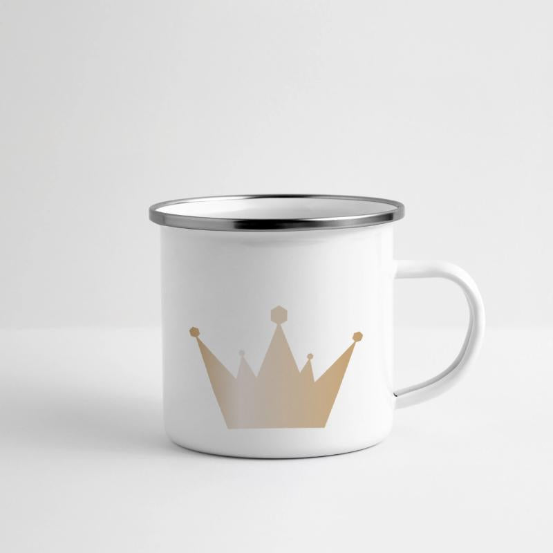 Cool golden crown king vip gold royal vector image