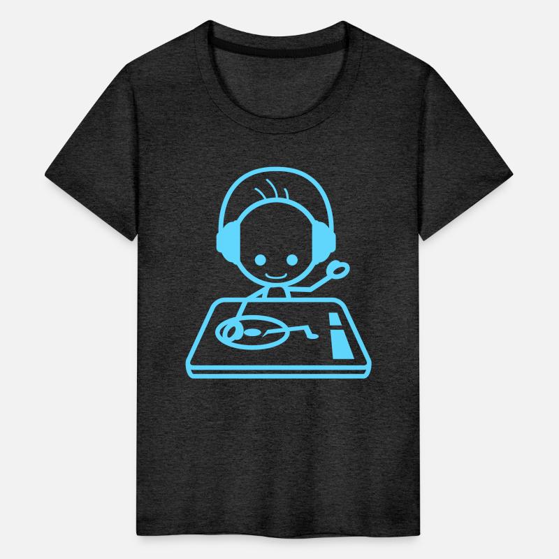 Cool Happy DJ Guy Mixing Console Music Party Man