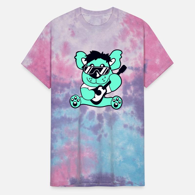 Cool Sitting Teddy Toy Bear Playing Guitar Music