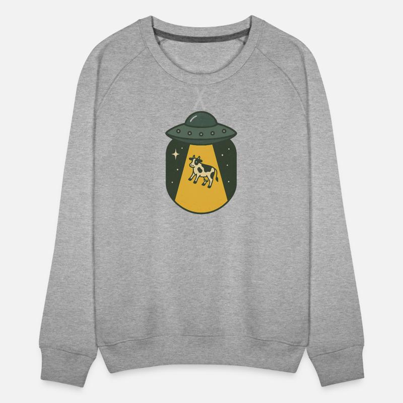 Cow Encounter UFO Illustration