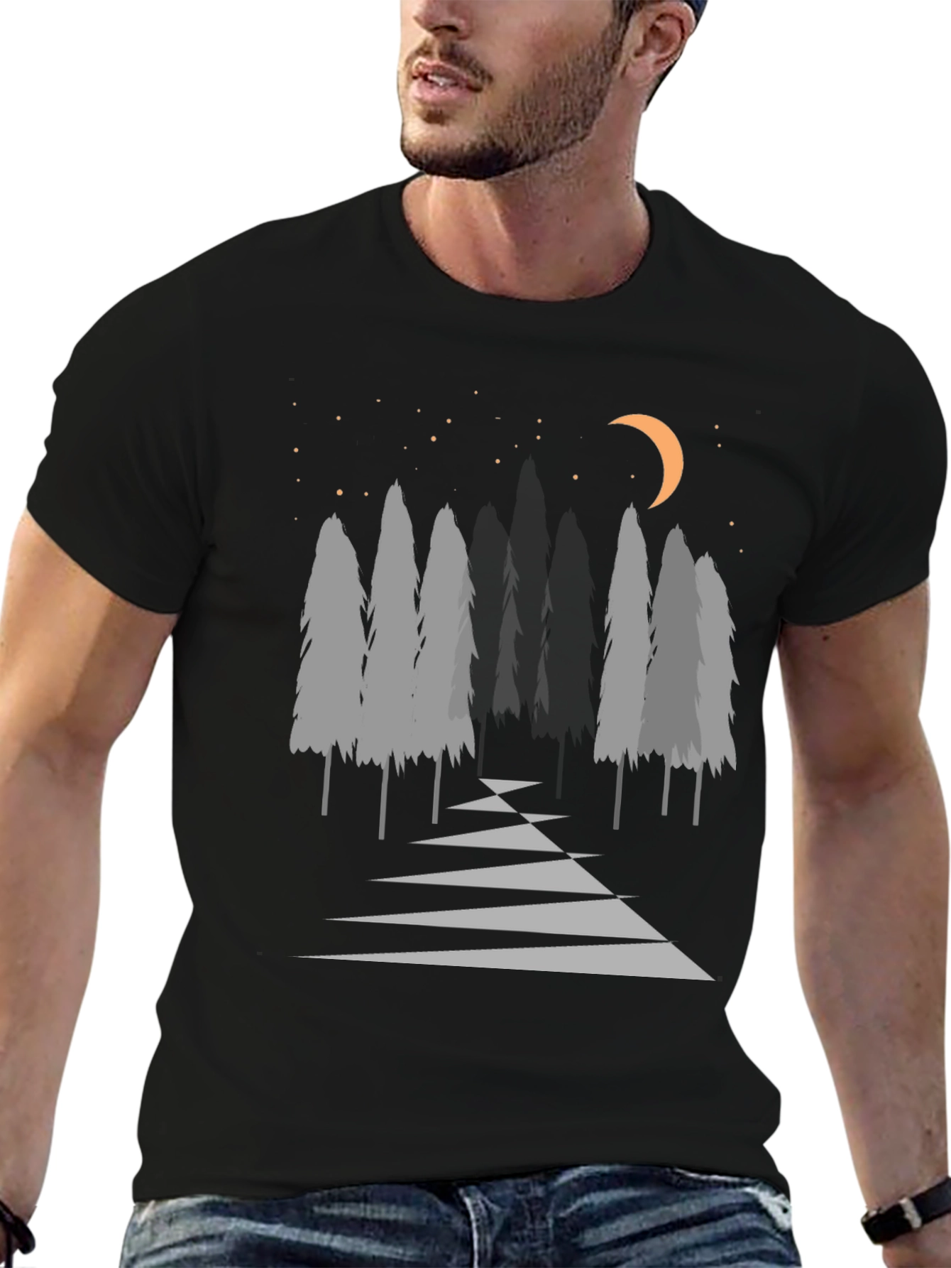 Night Forest Graphic Tee