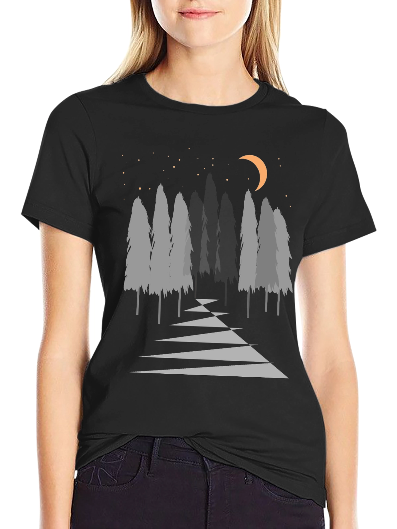 Night Forest Graphic Tee