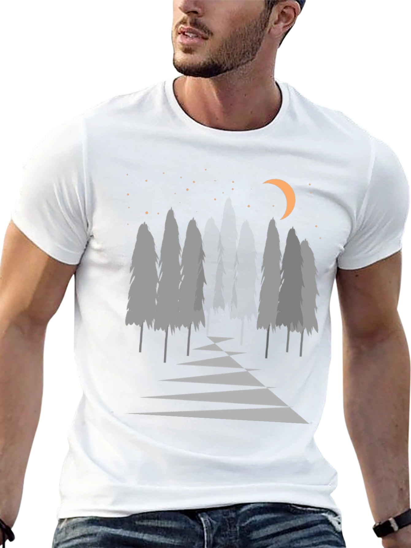 Night Forest Graphic Tee