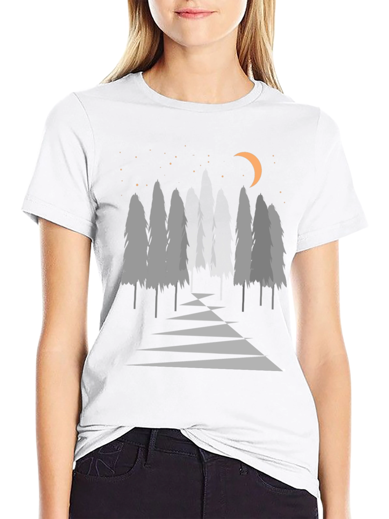 Night Forest Graphic Tee