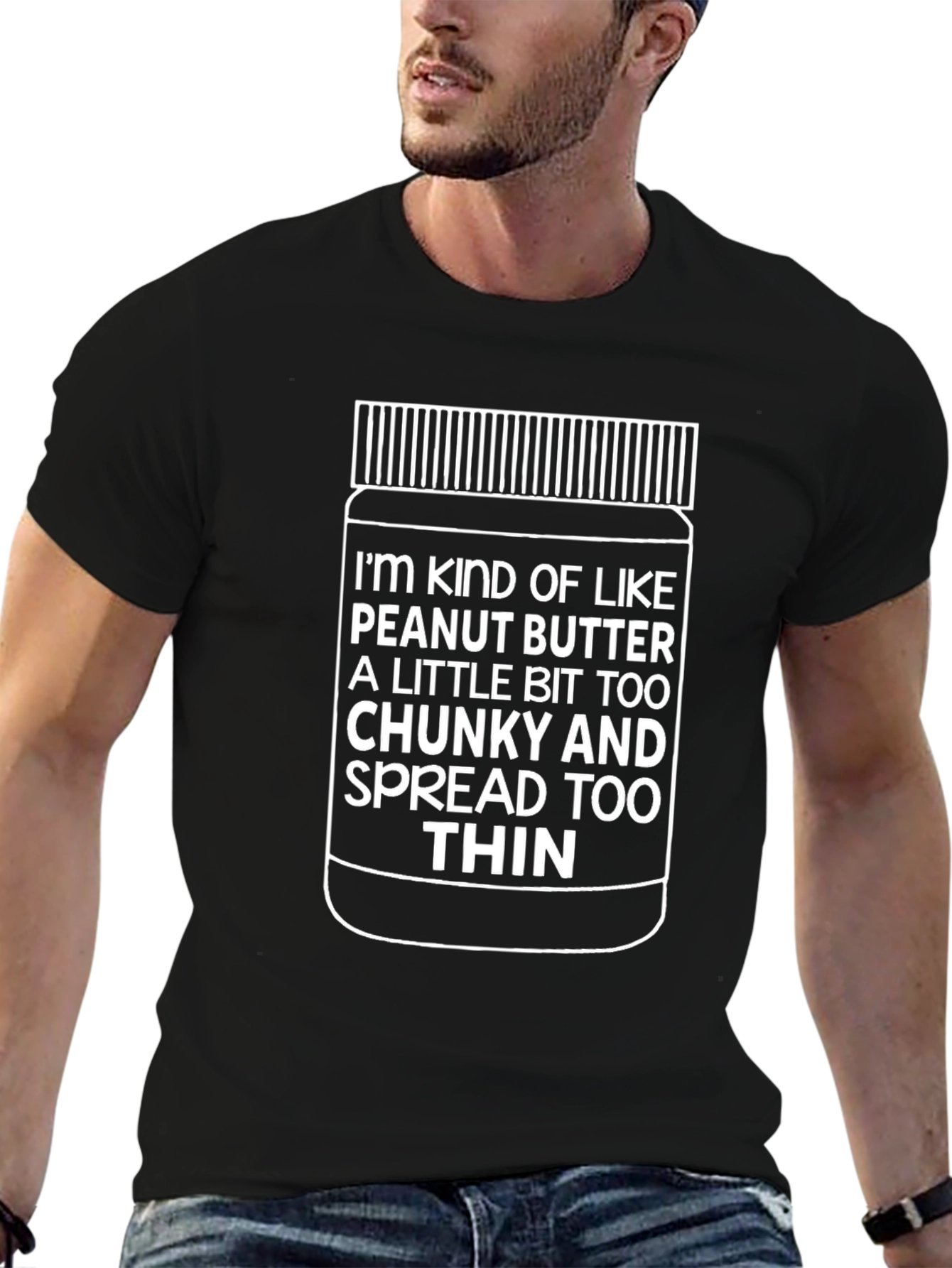 Peanut Butter Chunky Thin T-Shirt