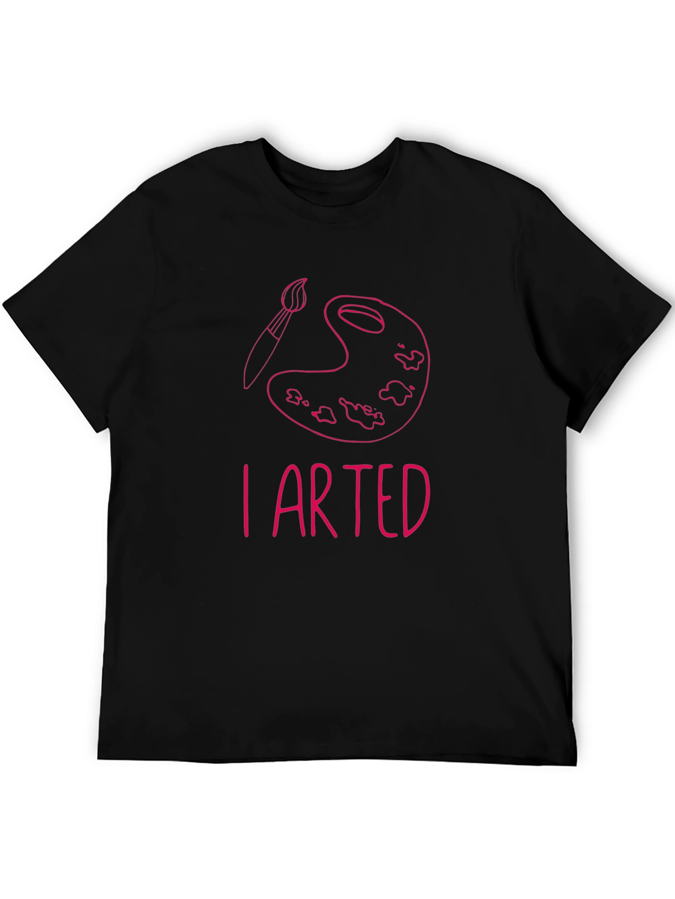 I Arted Graphic Tee - Artist Palette T-Shirt