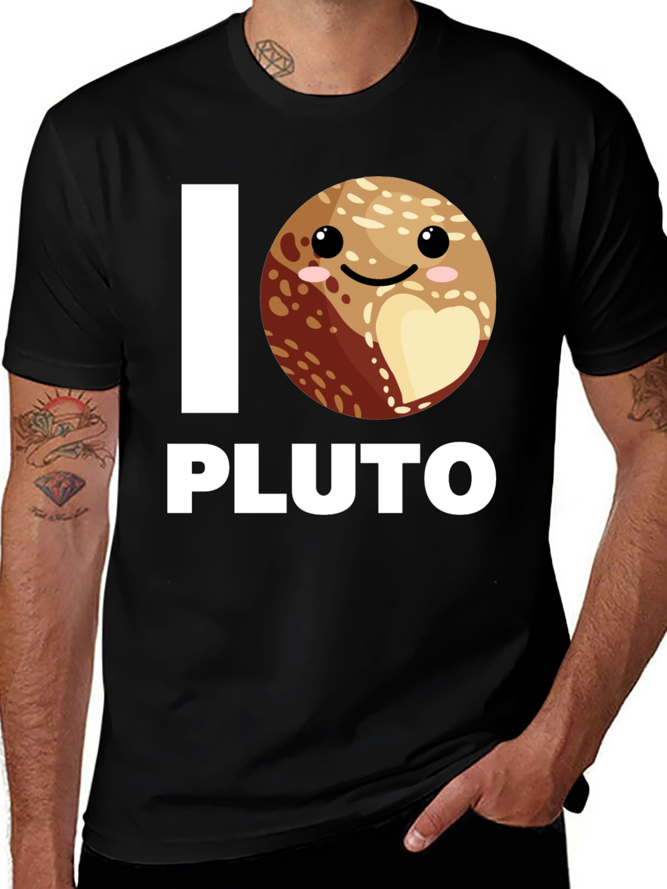 I Heart Pluto Graphic Tee