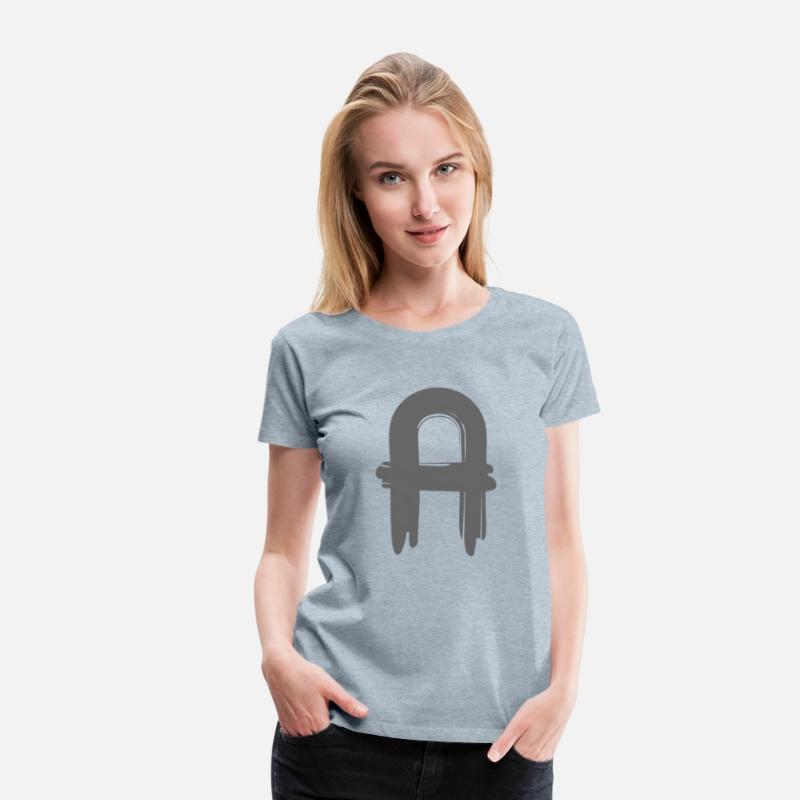 Creative Bold Dark Grey Letter A Alphabet