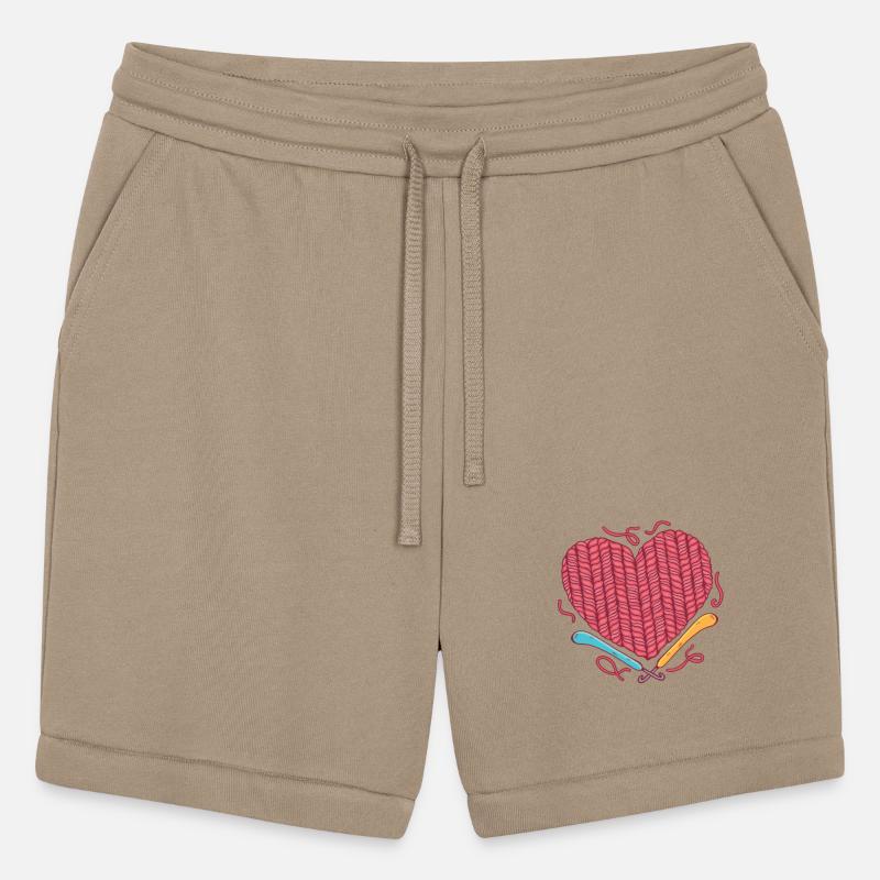 Crochet heart woolen love