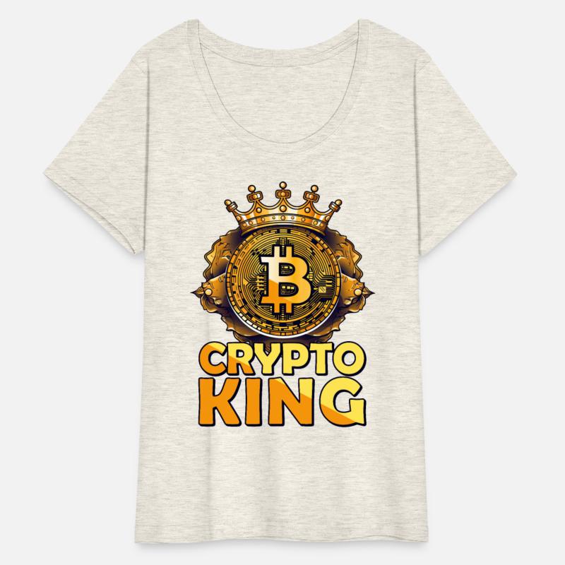 Crypto King Cryptocurrency Trader Blockchain Bitco