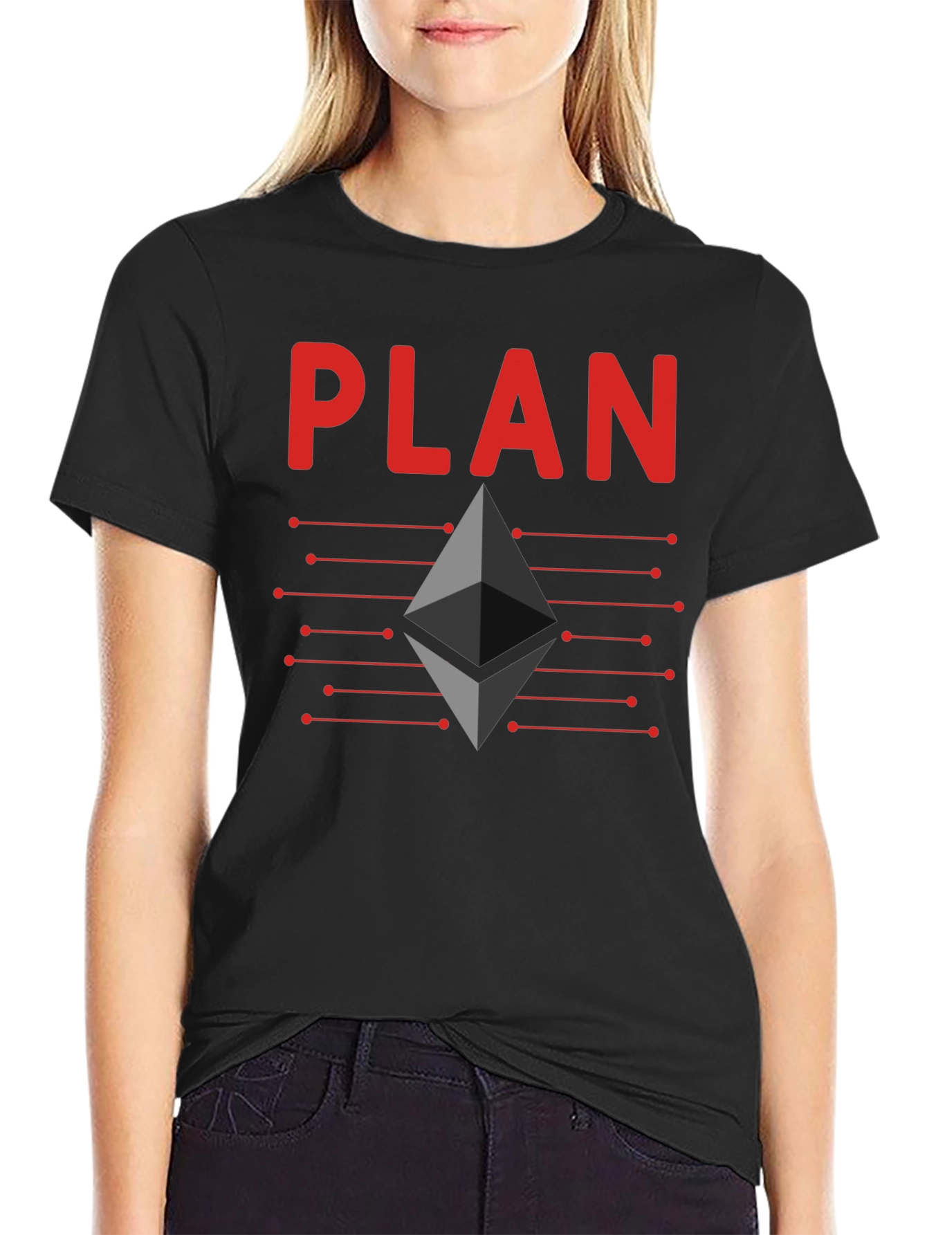 Ethereum Plan Black T-Shirt