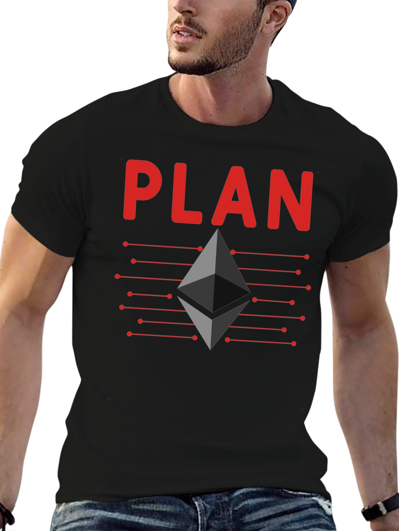 Ethereum Plan Black T-Shirt