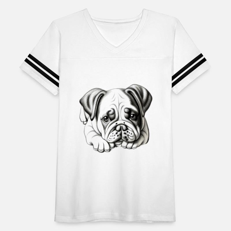 Cute and little Bull Dog with most convincing Face