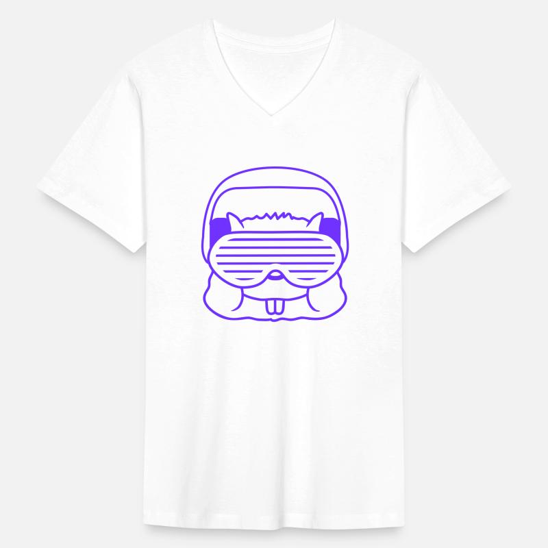 Cute DJ Hamster Party Animal Guinea Pig Pet Face