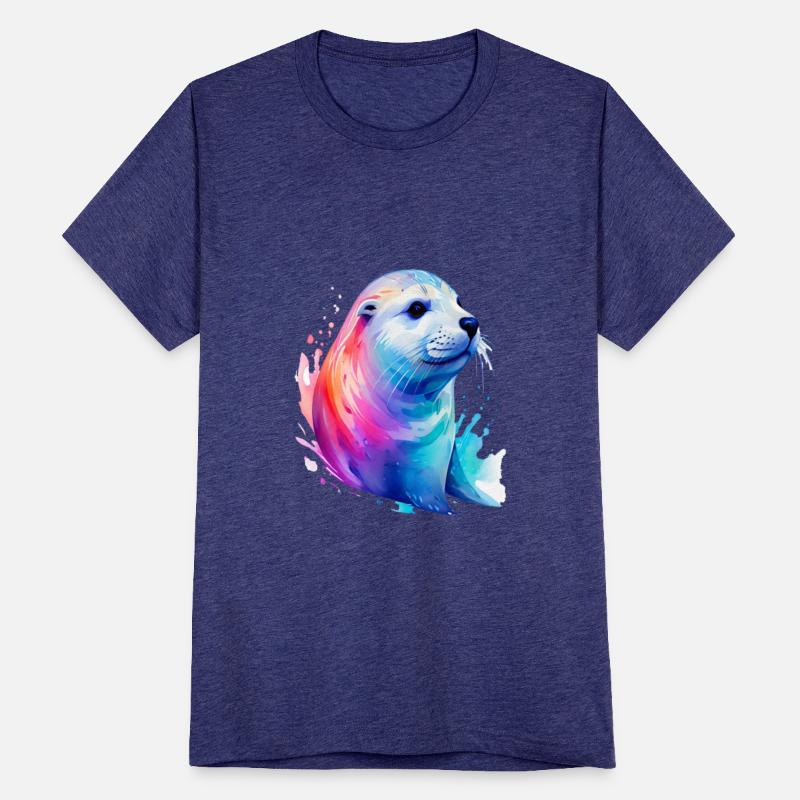 Cute Sea Seal in watercolor