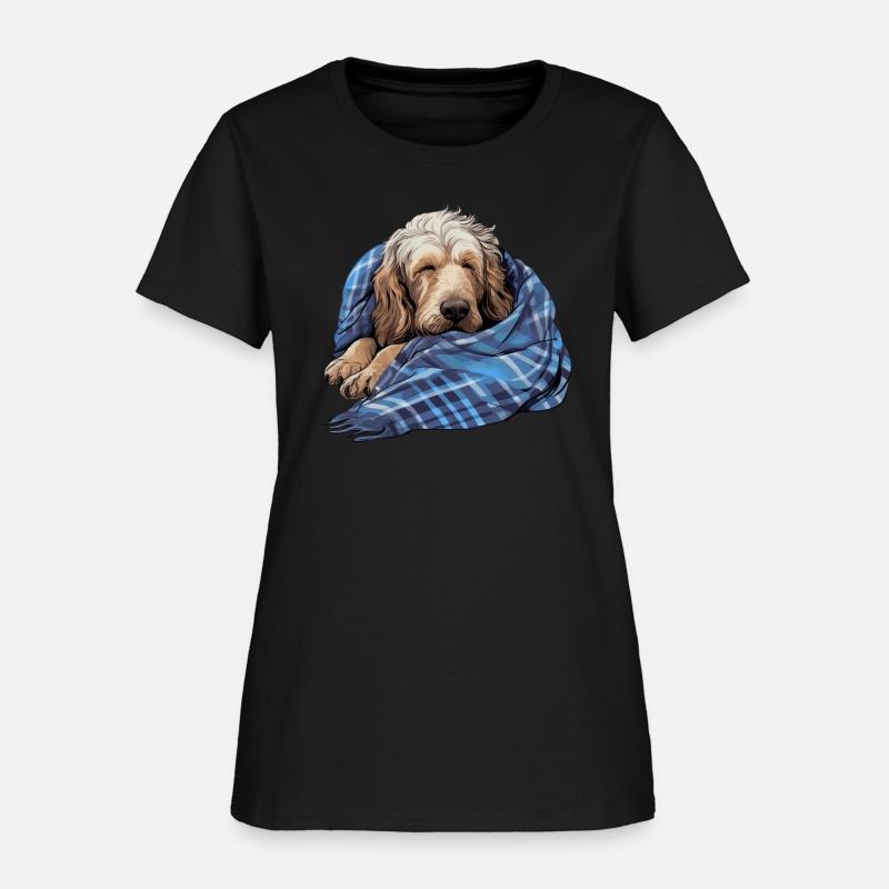 Cute Sleeping Otterhound Dog Official