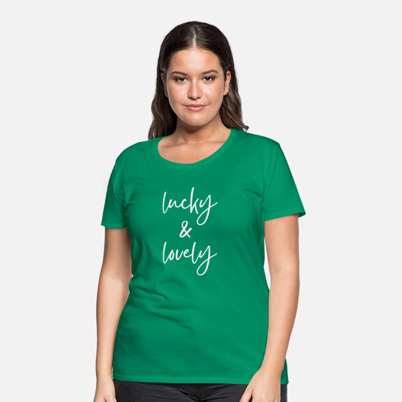 Cute St Patrick's Day Graphic Tee For Ladies