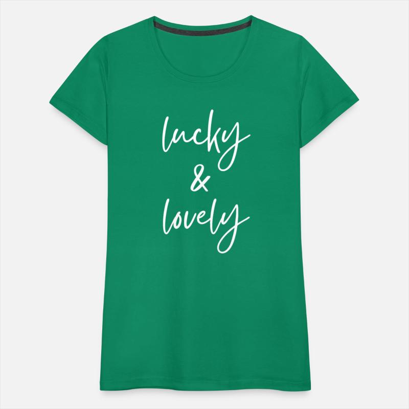 Cute St Patrick's Day Graphic Tee For Ladies