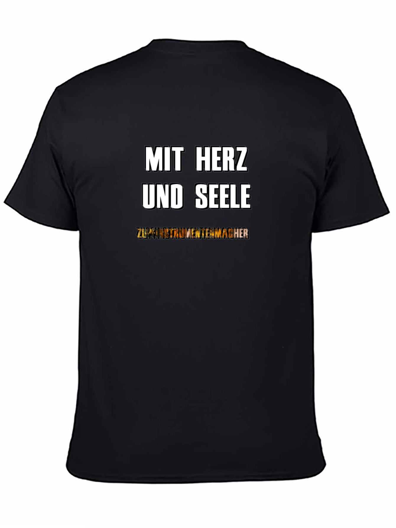 Mit Herz und Seele Zupfinstrumentenmacher T-Shirt