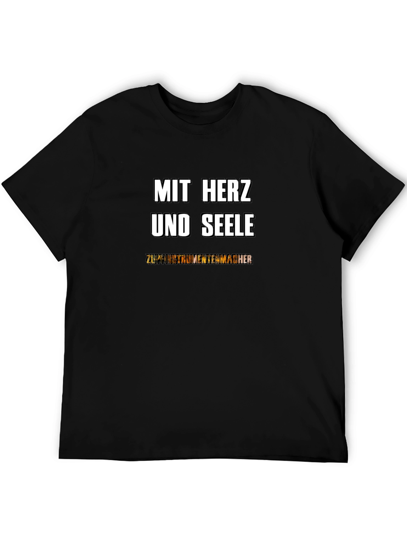 Mit Herz und Seele Zupfinstrumentenmacher T-Shirt