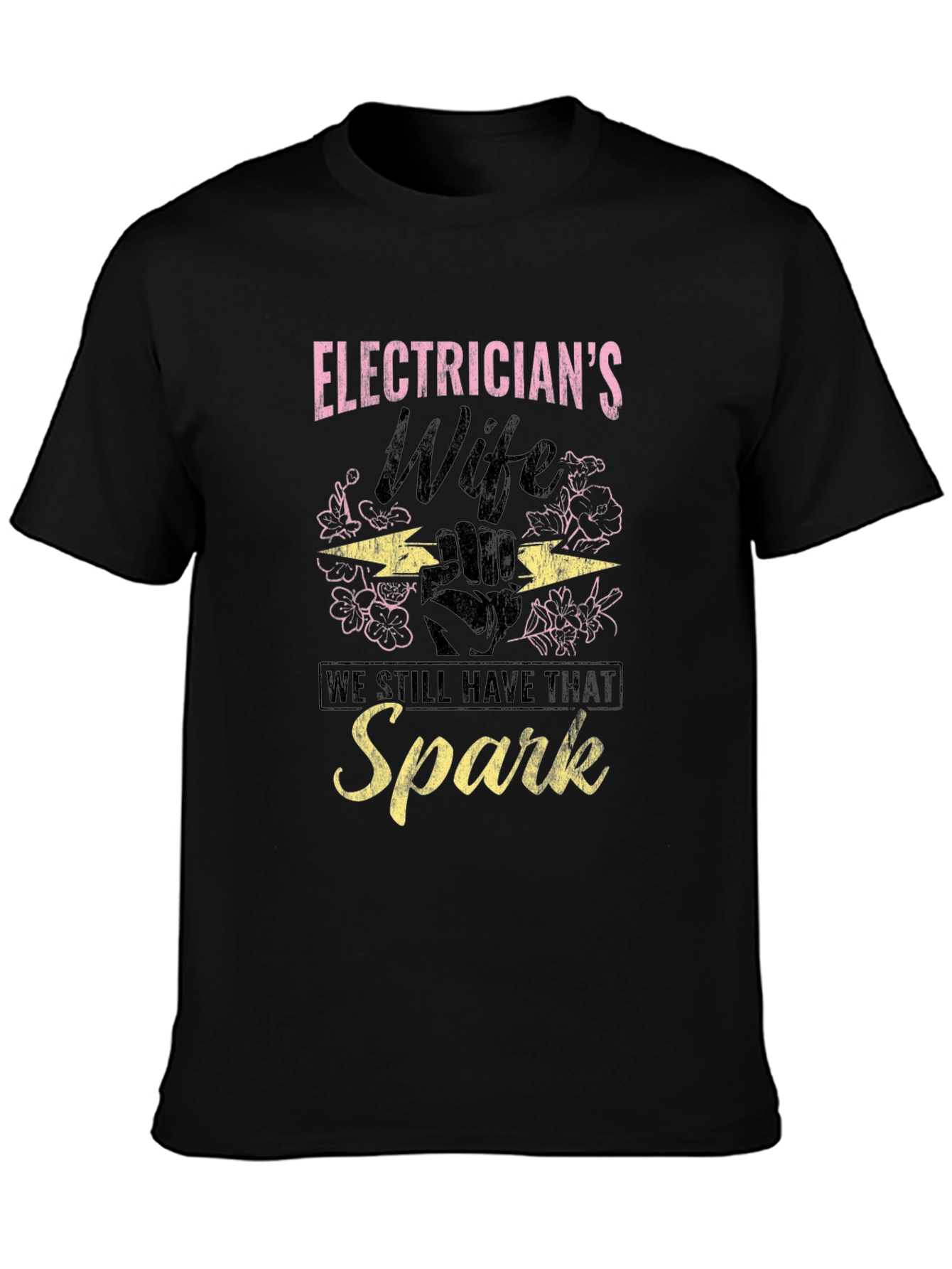 Electricians Wife Spark T-Shirt