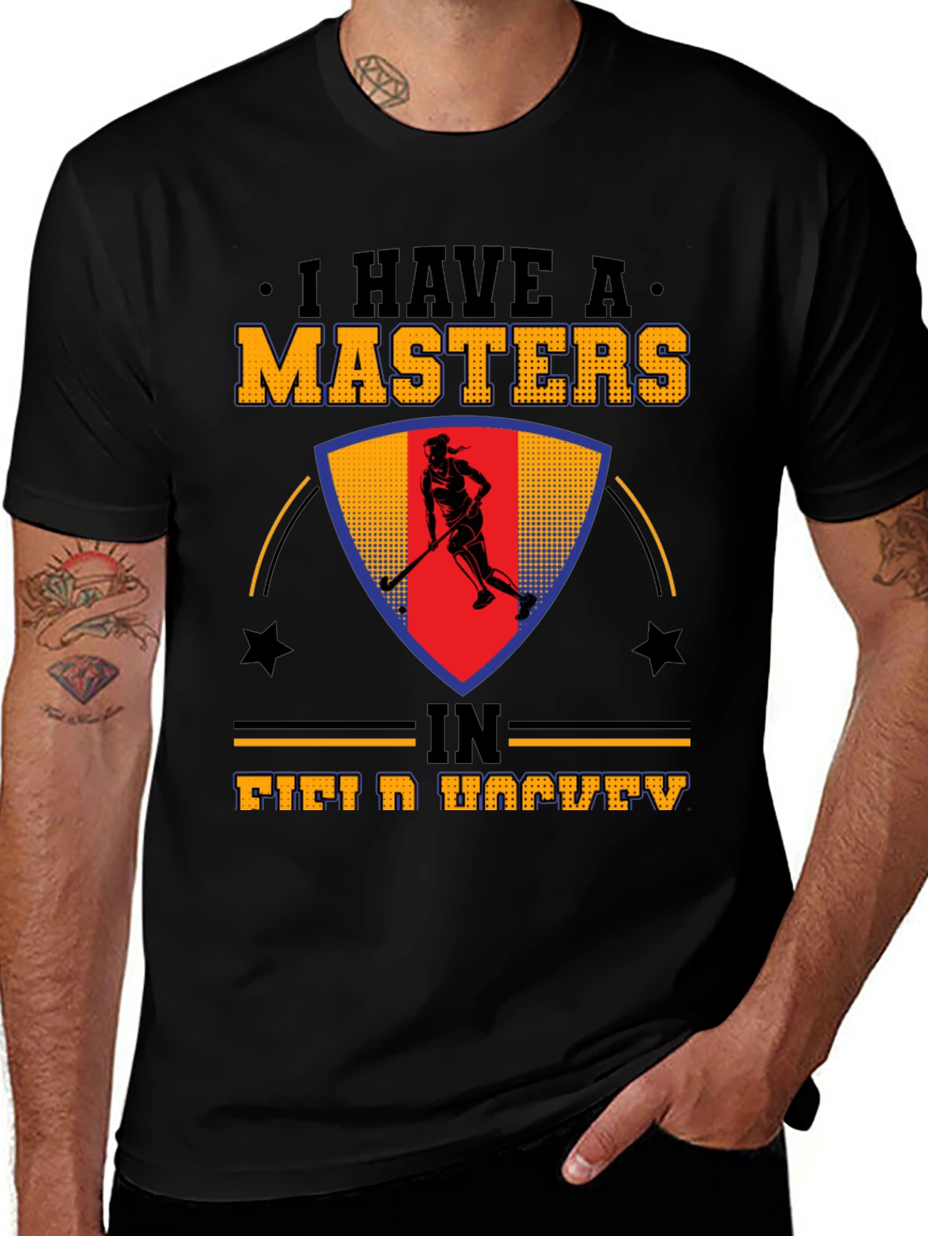 Masters in Field Hockey Graphic Tee