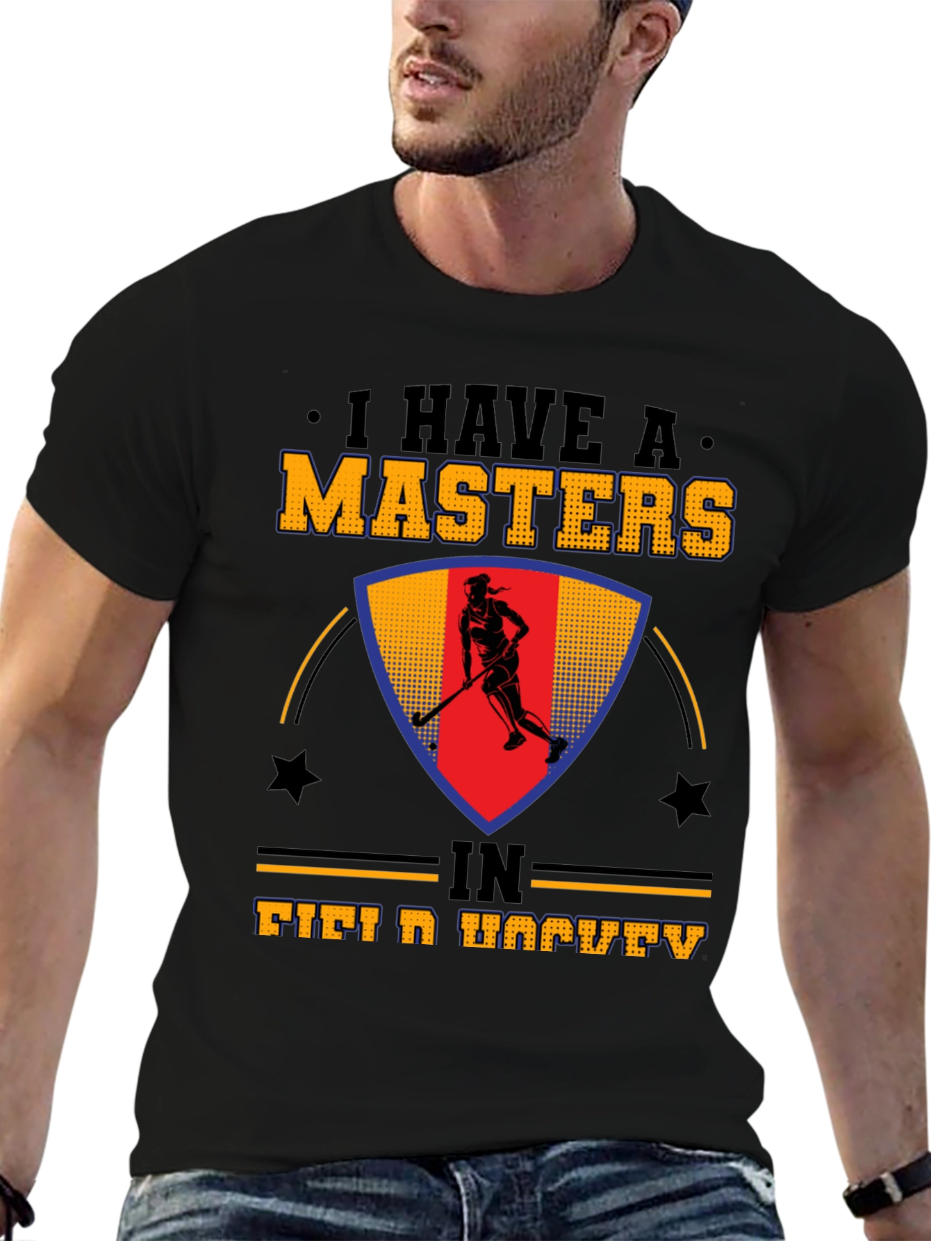 Masters in Field Hockey Graphic Tee
