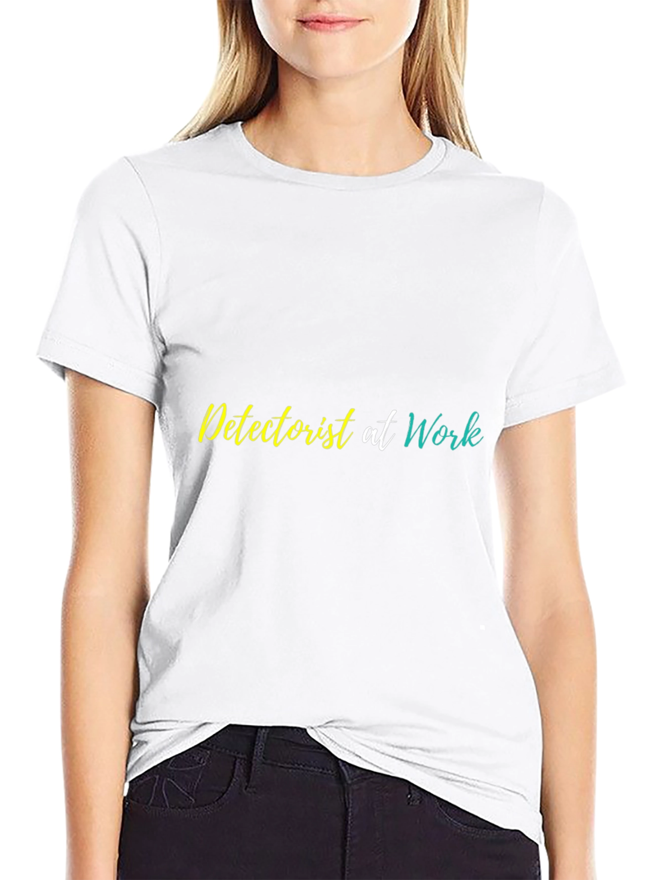 Detectorist at Work Graphic Tee