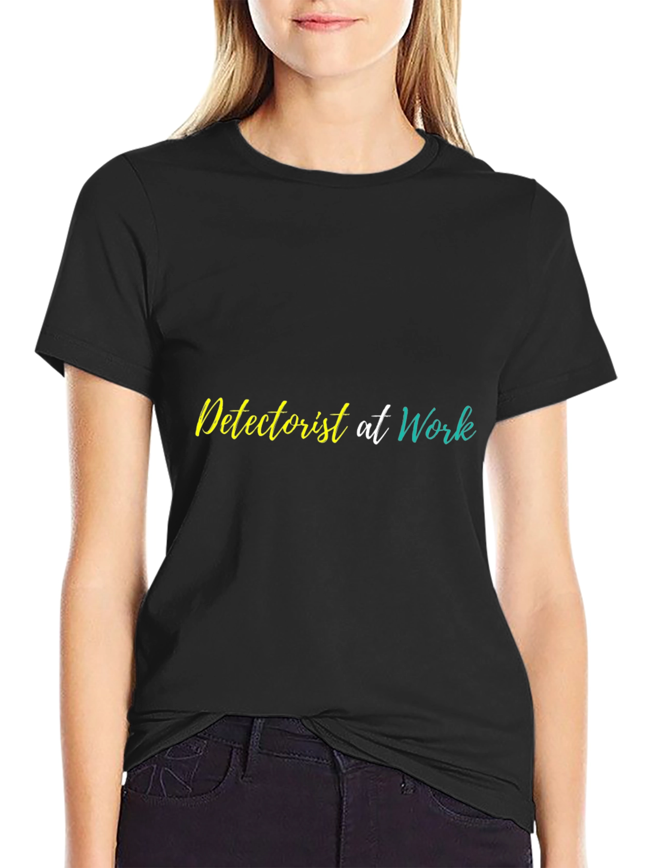 Detectorist at Work Graphic Tee