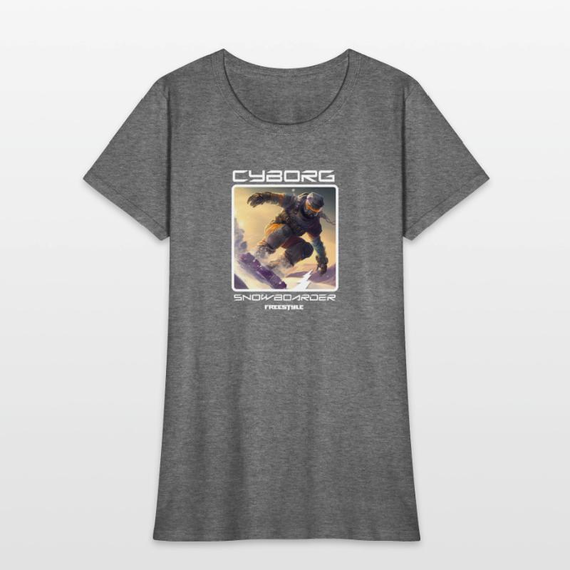 Cyborg Snowboarder - freestyle