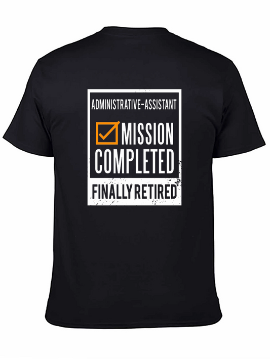 Administrative Assistant Retirement T-Shirt