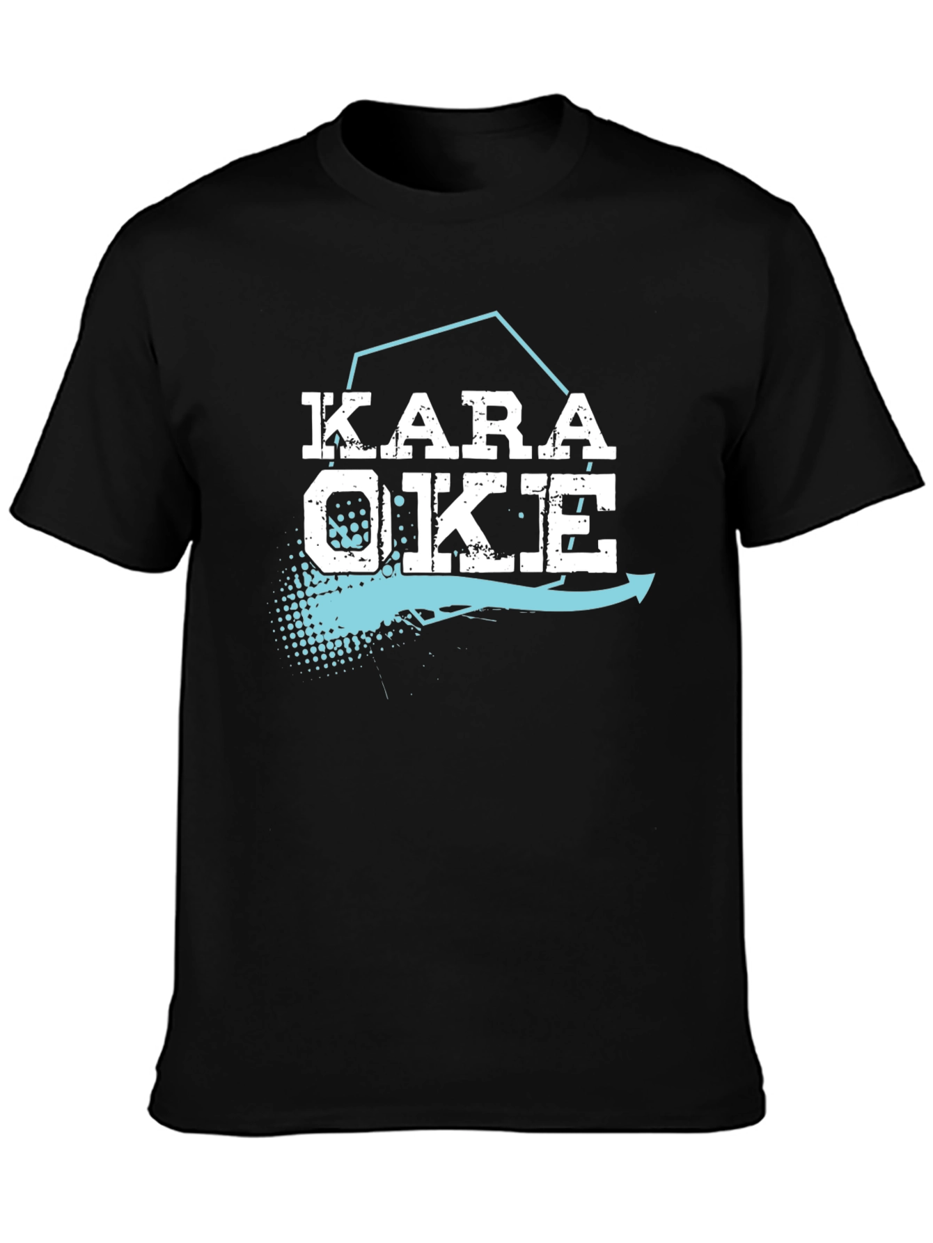 Karaoke Fun T-Shirt - Black Graphic Tee