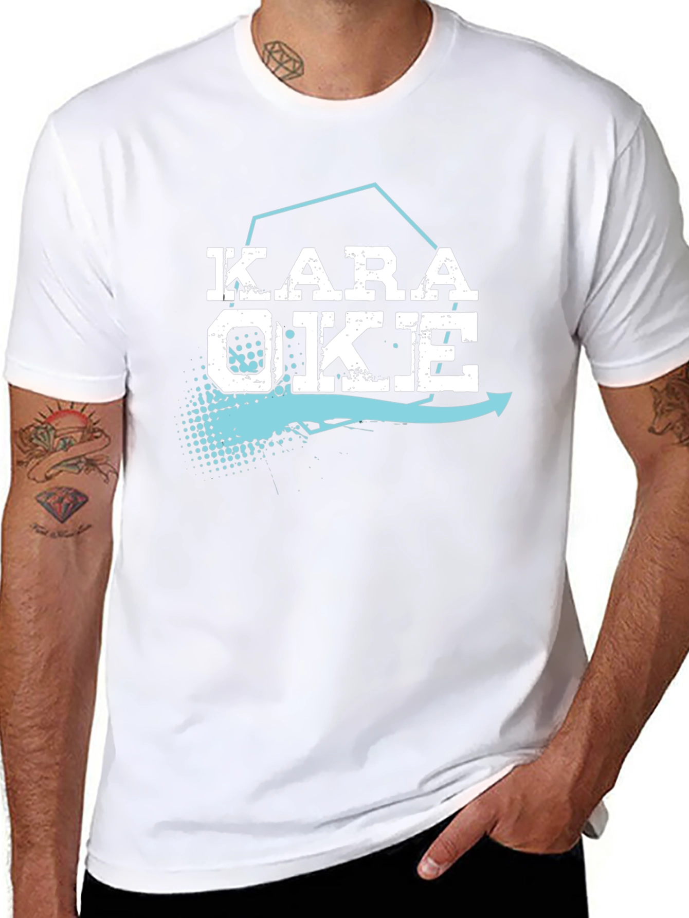 Karaoke Fun T-Shirt - Black Graphic Tee