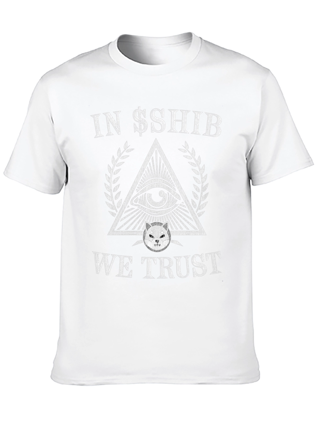 In $$SHIB We Trust Black T-Shirt