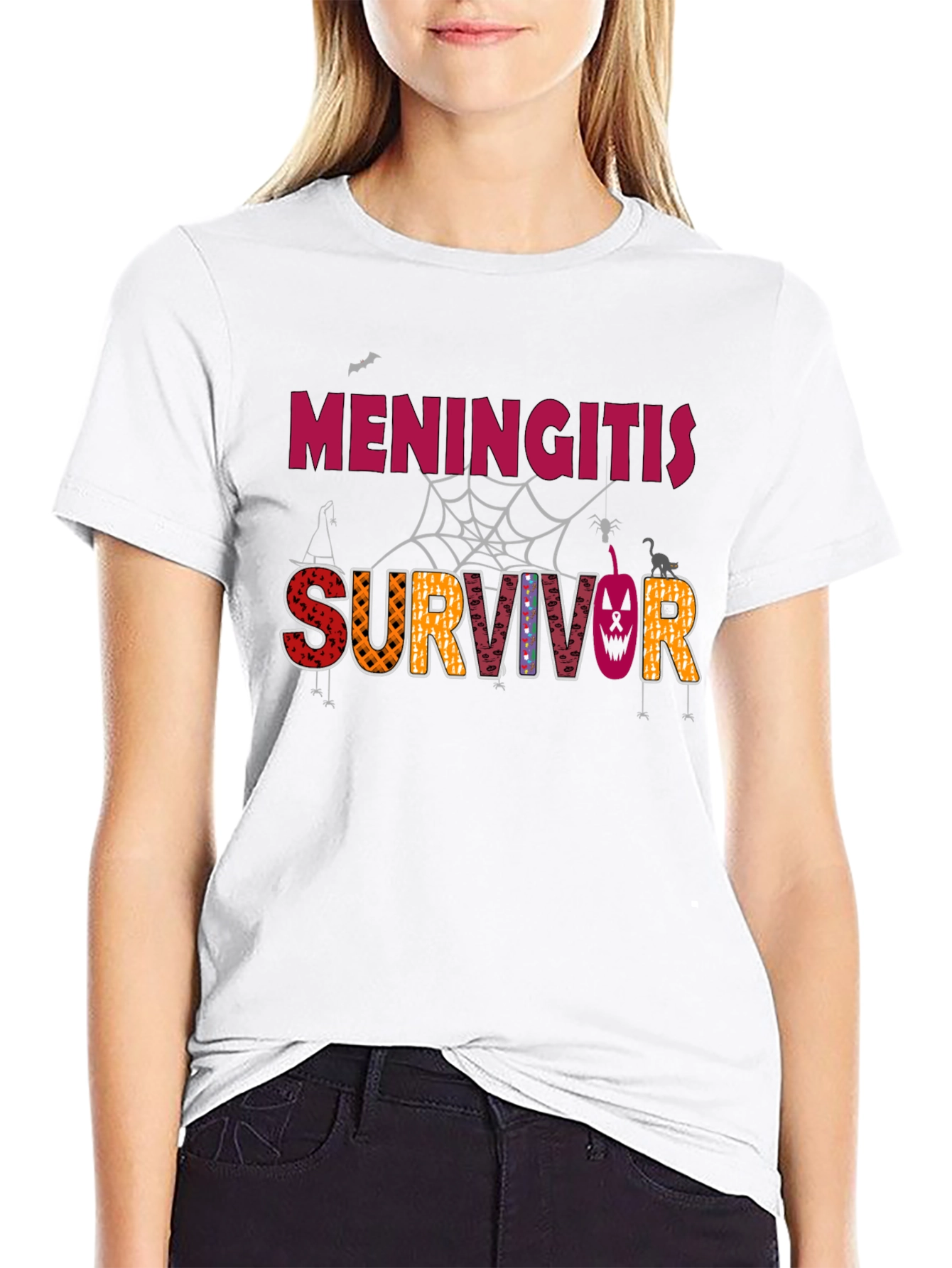 Meningitis Survivor Halloween T-Shirt
