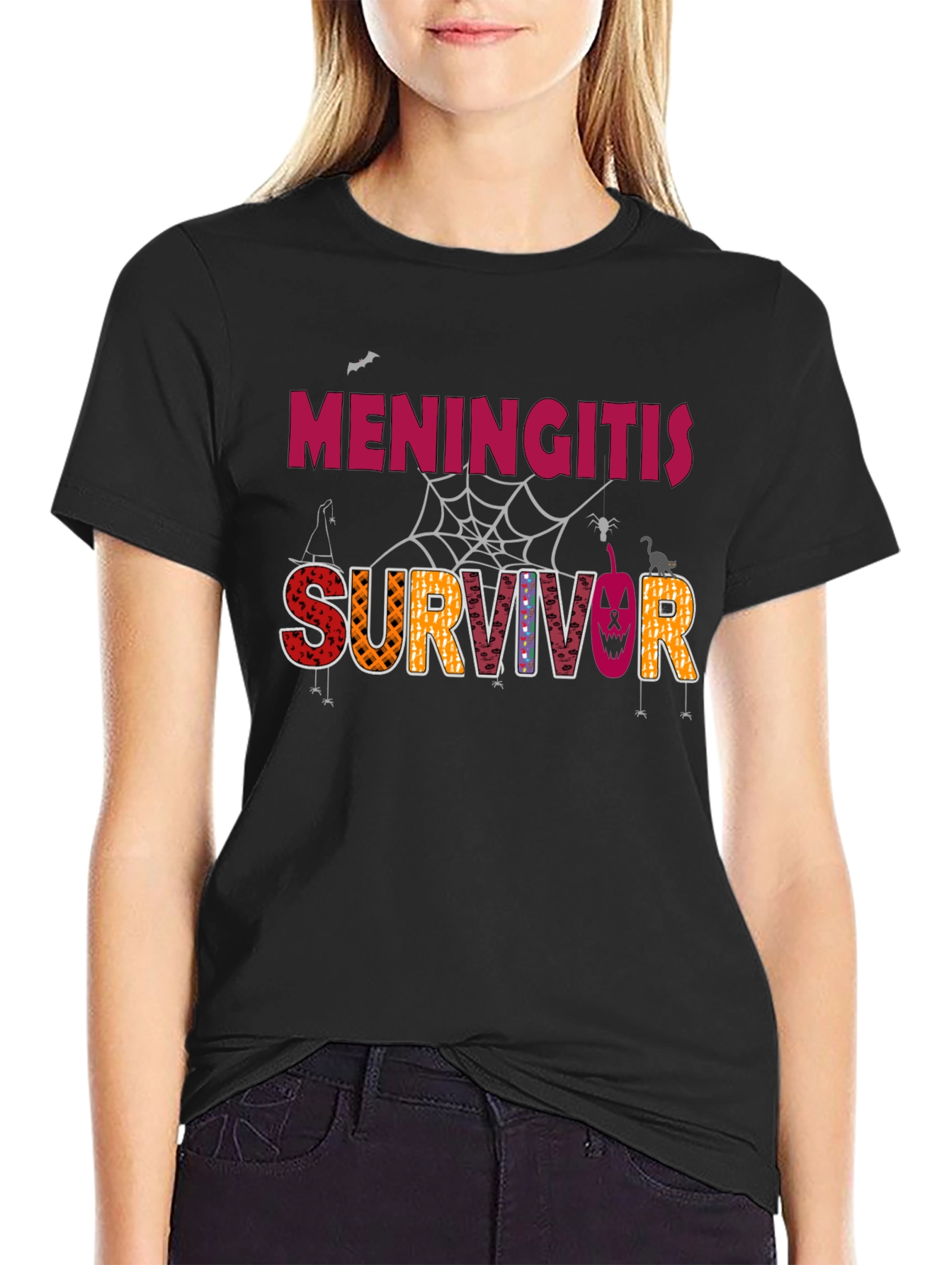 Meningitis Survivor Halloween T-Shirt