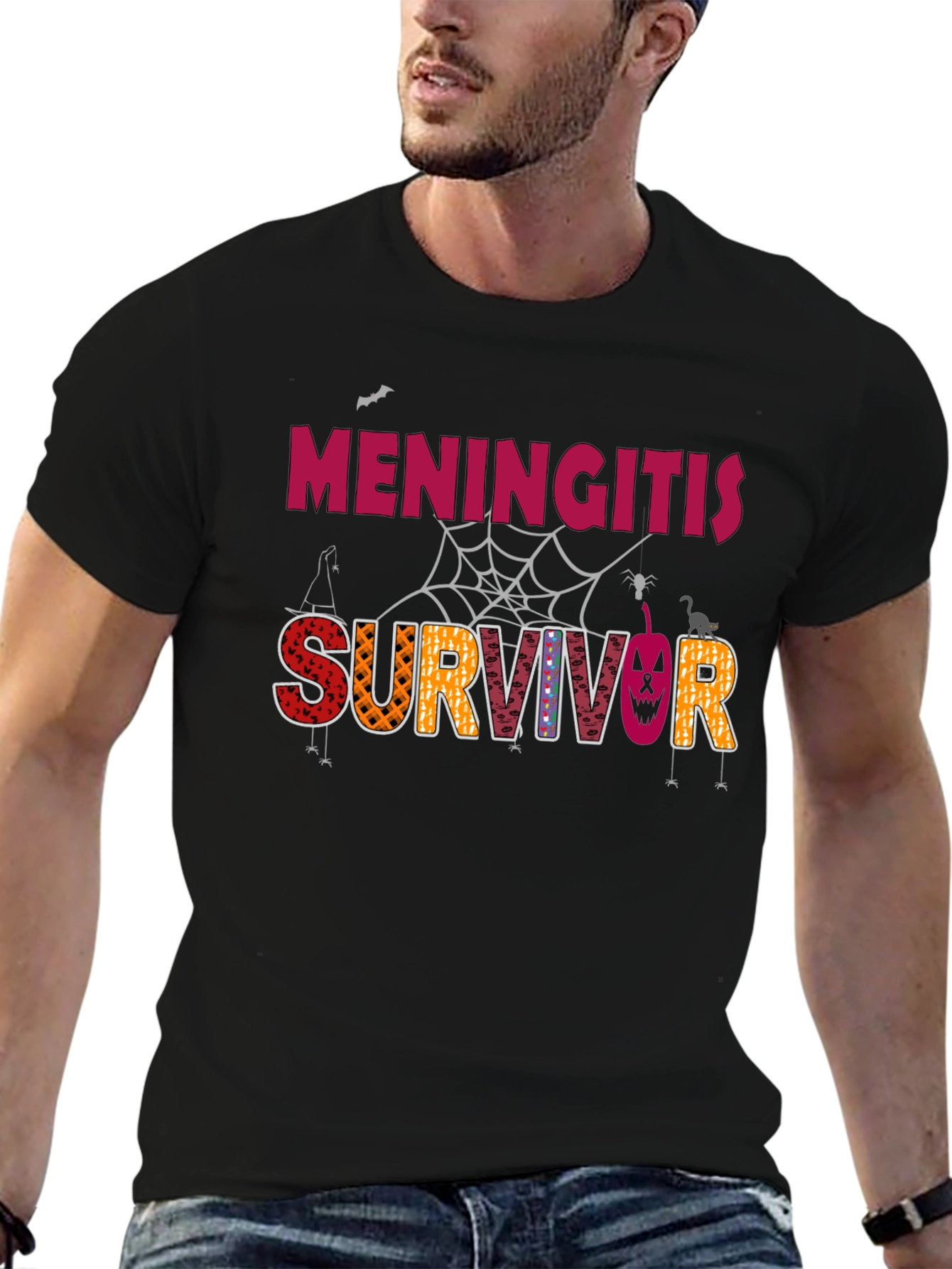 Meningitis Survivor Halloween T-Shirt