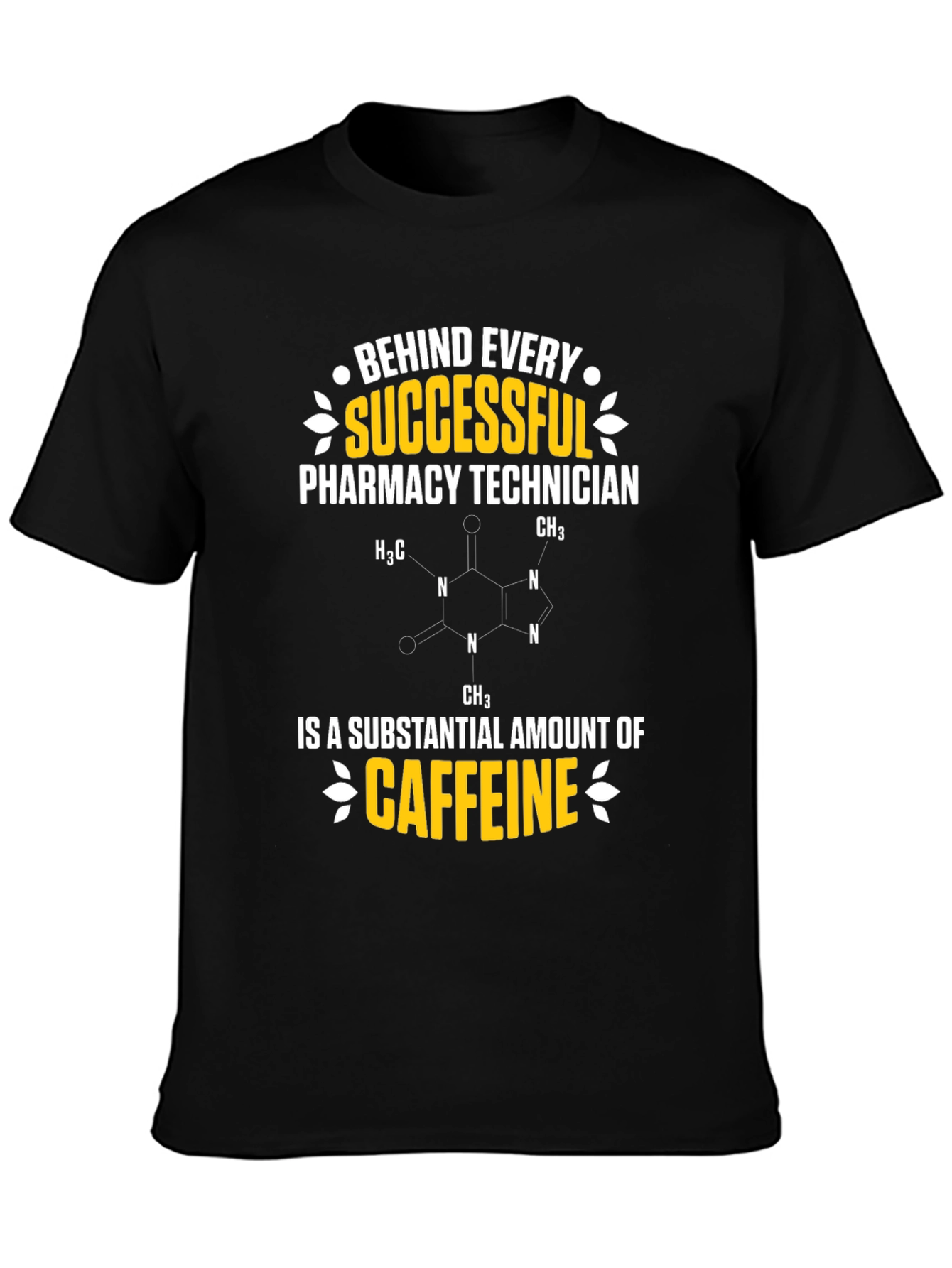 Pharmacy Technician Caffeine T-Shirt