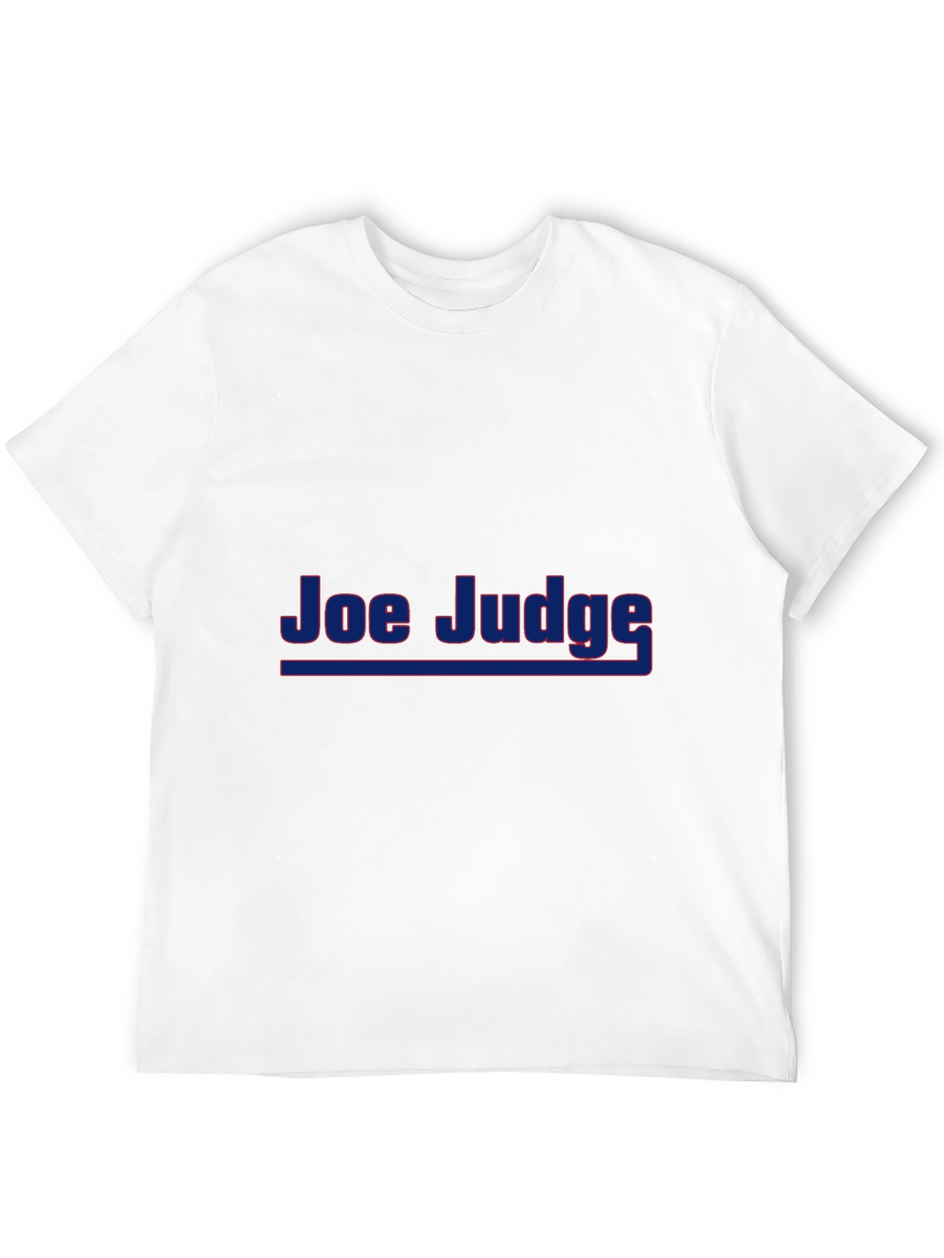 Joe Judge Graphic Tee - Classic Black Cotton T-Shirt