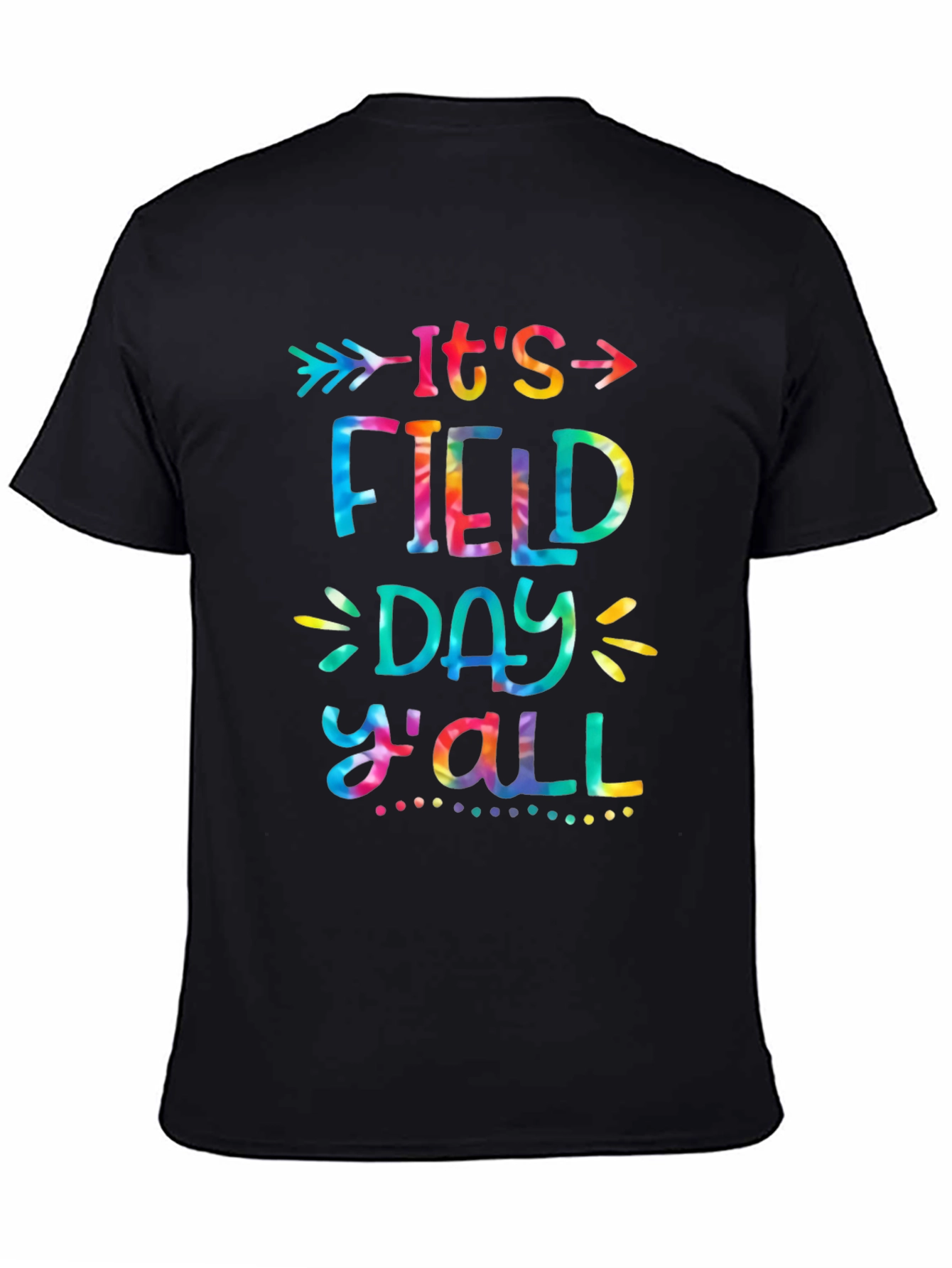 Its Field Day Yall Tie Dye Graphic Tee
