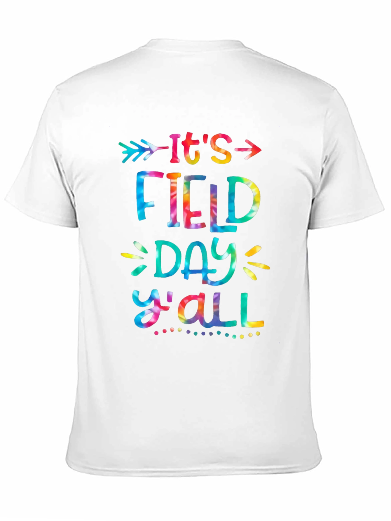 Its Field Day Yall Tie Dye Graphic Tee
